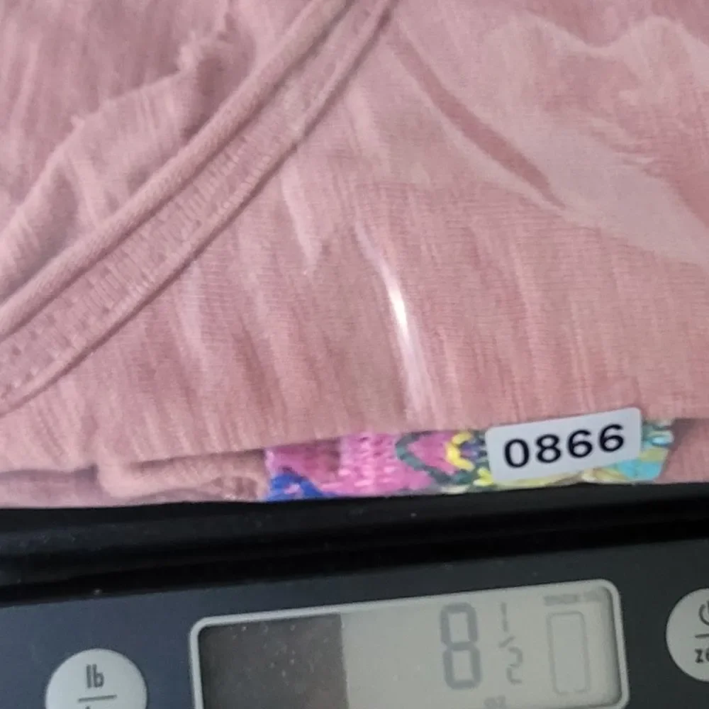 Shein Boho Feel Bohemela Round Neck Short Sleeve Loose FiT pink Size Xl - Picture 10 of 15